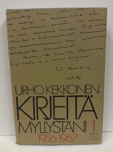Kekkonen,Kirjeitä Myllystäni 1,1956-67